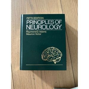 Fifth Edition Principles Of Neurology Raymond D. Adams Maurice Victor Hardcover